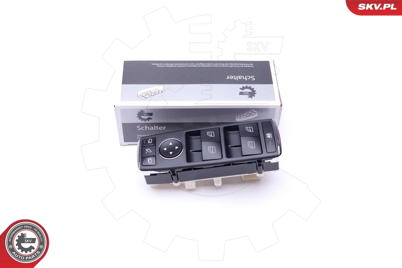 Switch, window regulator